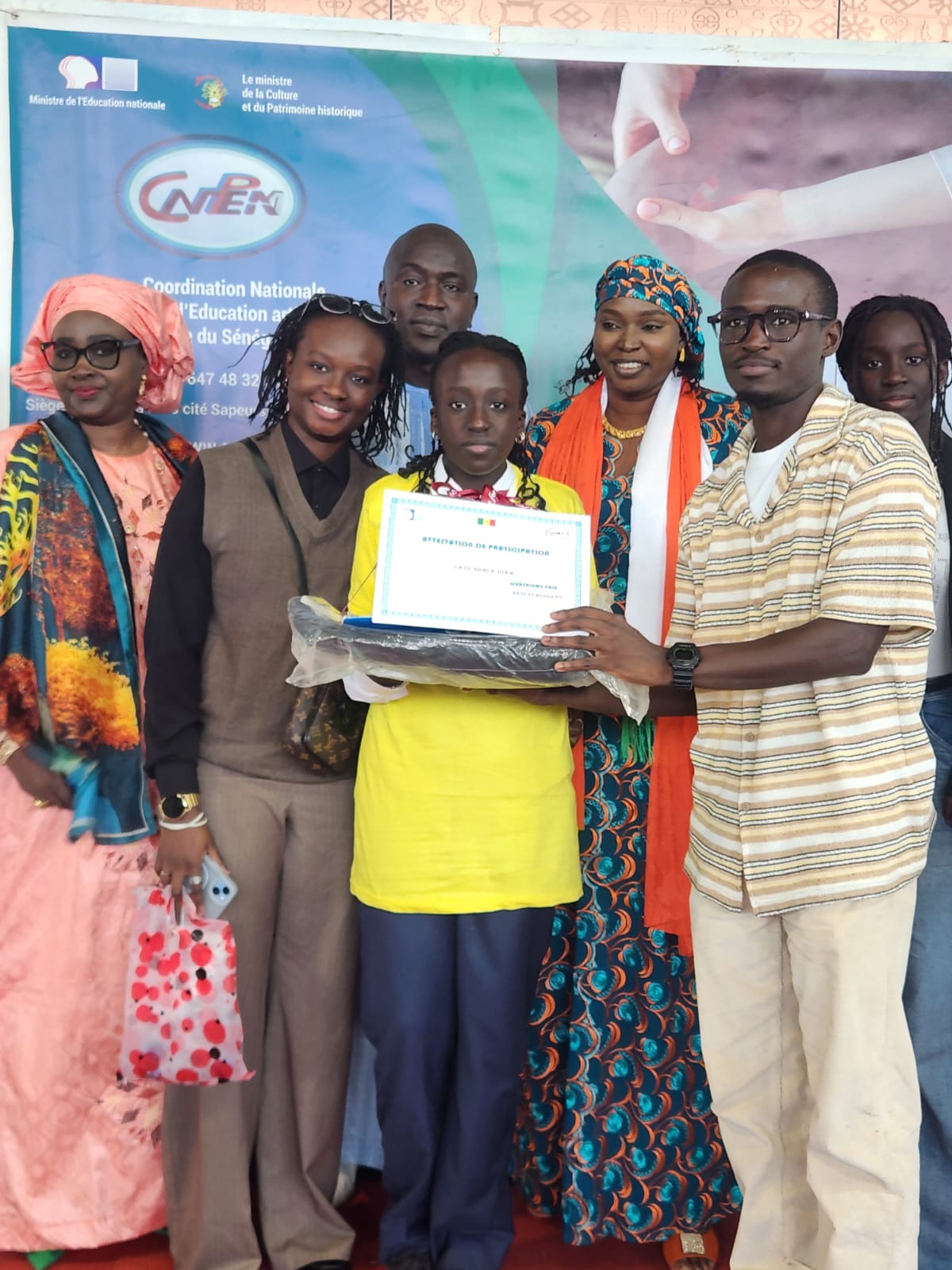 Remise de prix Yaye Ndack Diaw