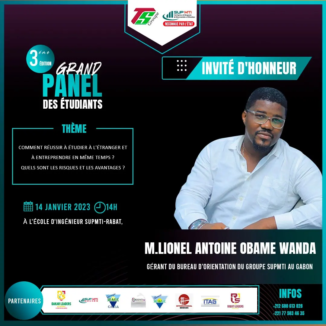 M. Lionel Antoine OBAME WANDA – Sup MTI Gabon