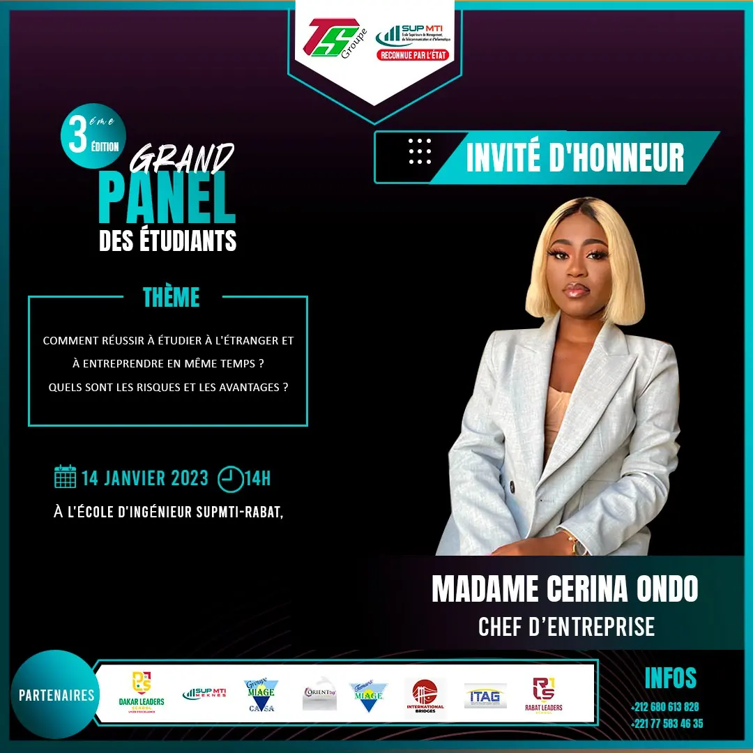 Mme Cerina Ondo – Cheffe d'entreprise